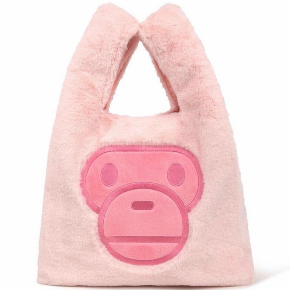 Bape Baby Milo Fur Tote Bag